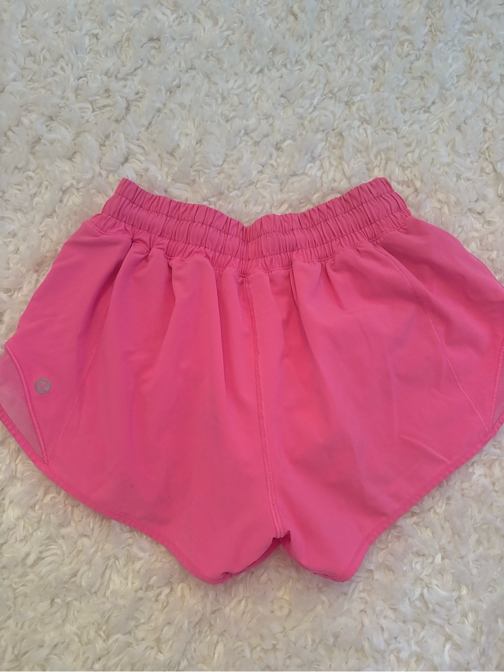 lululemon athletica Hot Pink Run Shorts